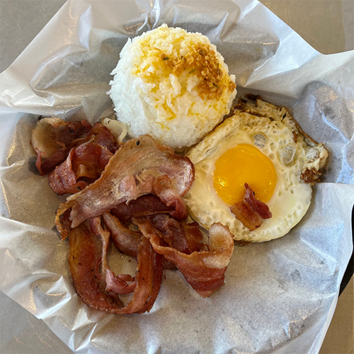 Bacon with Egg