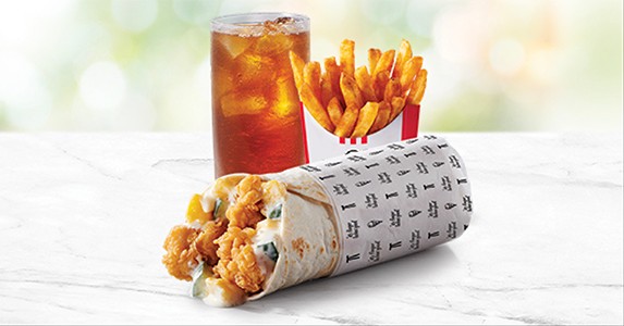 Twister meal with fries and drinks