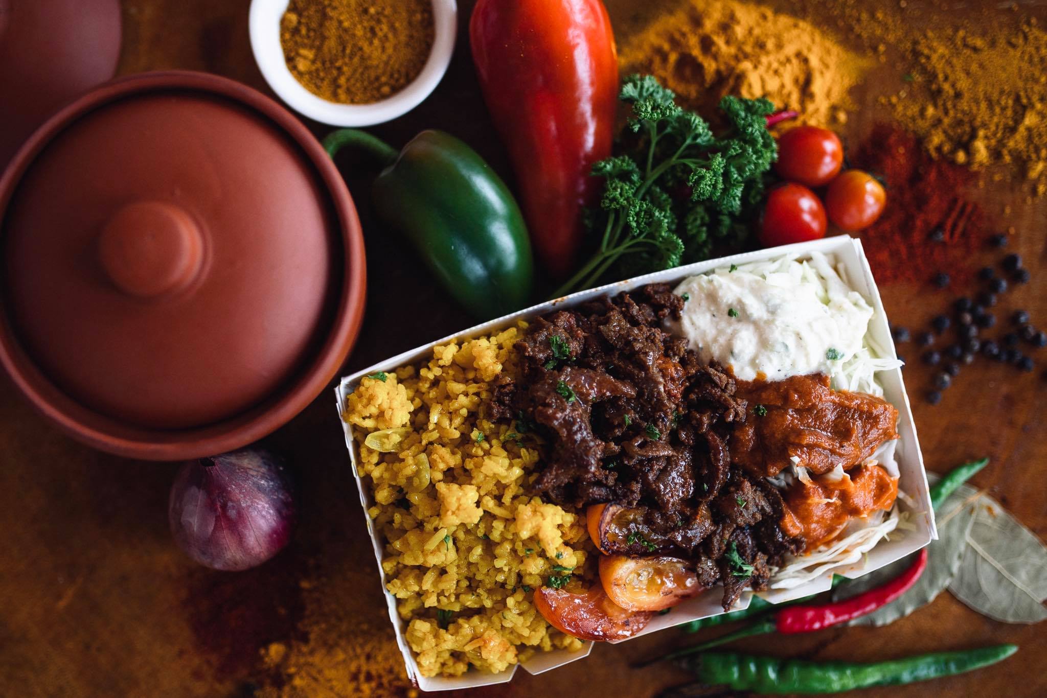 Turmeric Rice – Beef