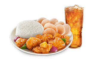 Chef special : Sweet and Sour Fish with Rice