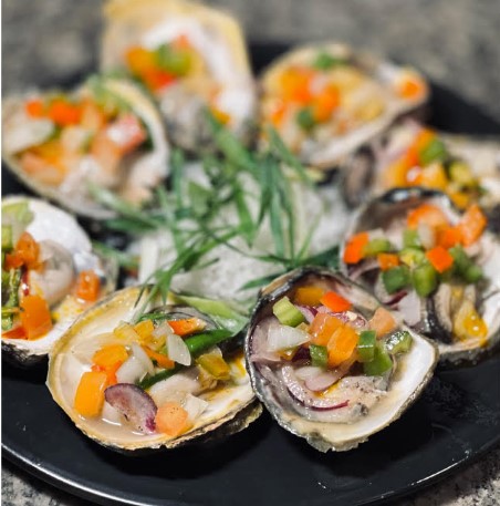 Kinilaw Oysters