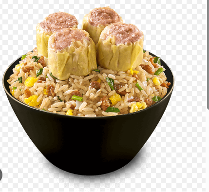 Chao Fan with toppings ( Siomai or Lumpia without drinks )
