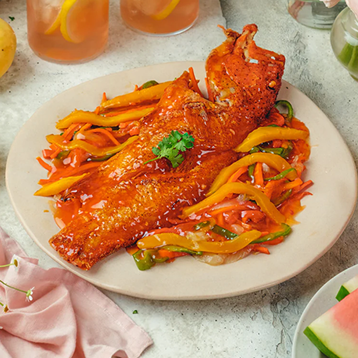 Lapu – Lapu & Prawns