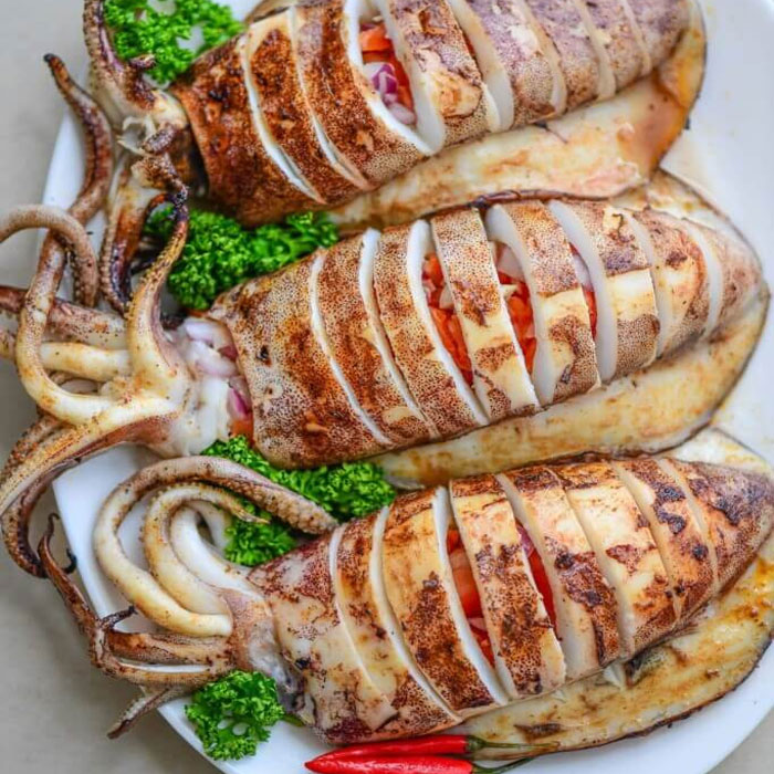 Grilled Squid