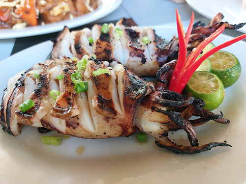 Inihaw na Pusit
