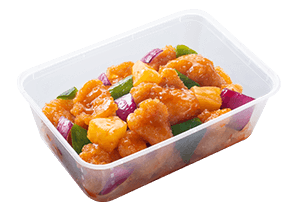 Sweet and Sour Chicken or Fish Platter