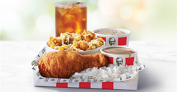 1 pc. Chicken & Famous Bowl (B1)