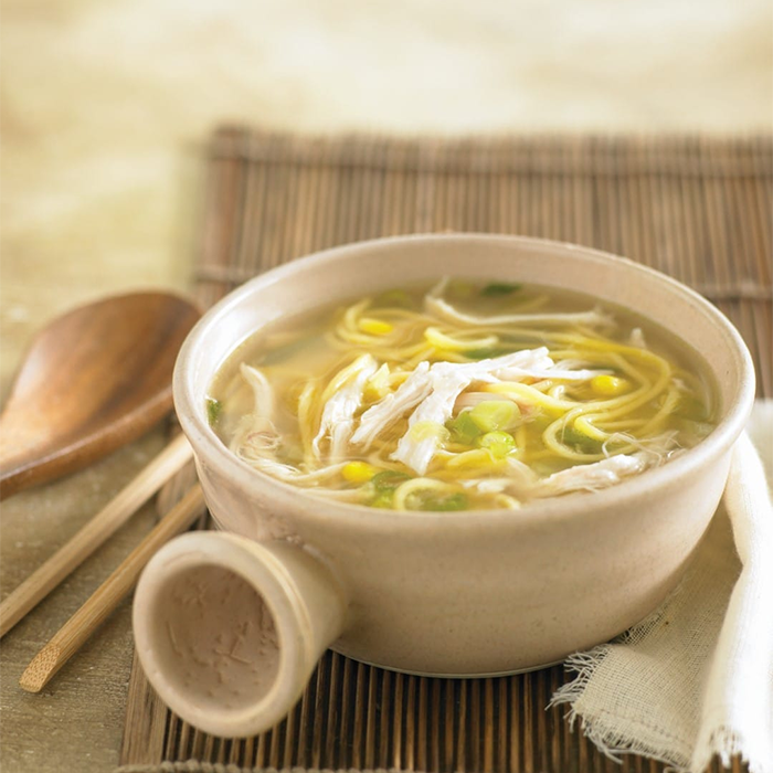 Clear Chicken Noodle Soup
